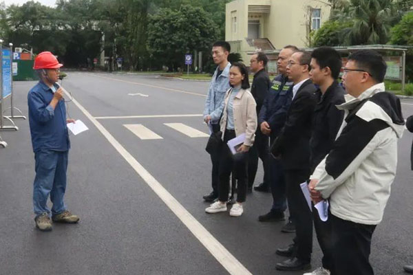 市安委會(huì )到公司檢查指導安全宣傳“五進(jìn)”工作